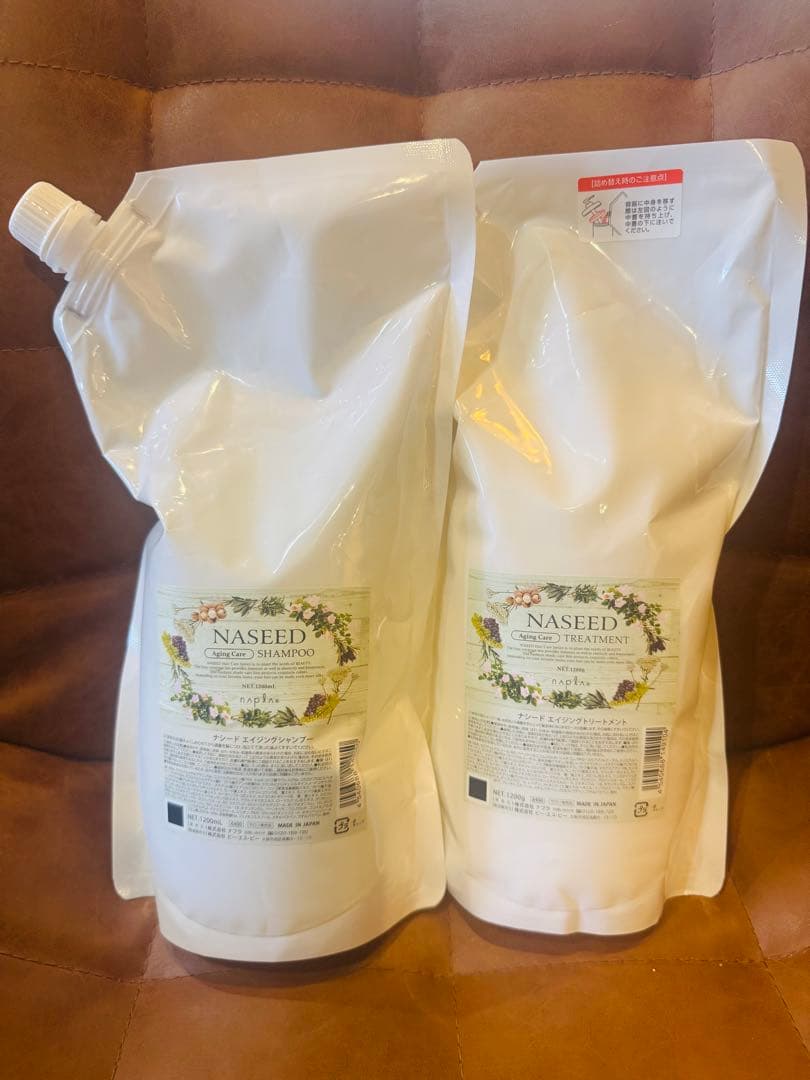 送料込み★1200ml ナシード　エイジングケアシャンプー&トリートメント 楽天市場】☆【送料無料】 ナプラ ／ ナシード エイジングシャンプー