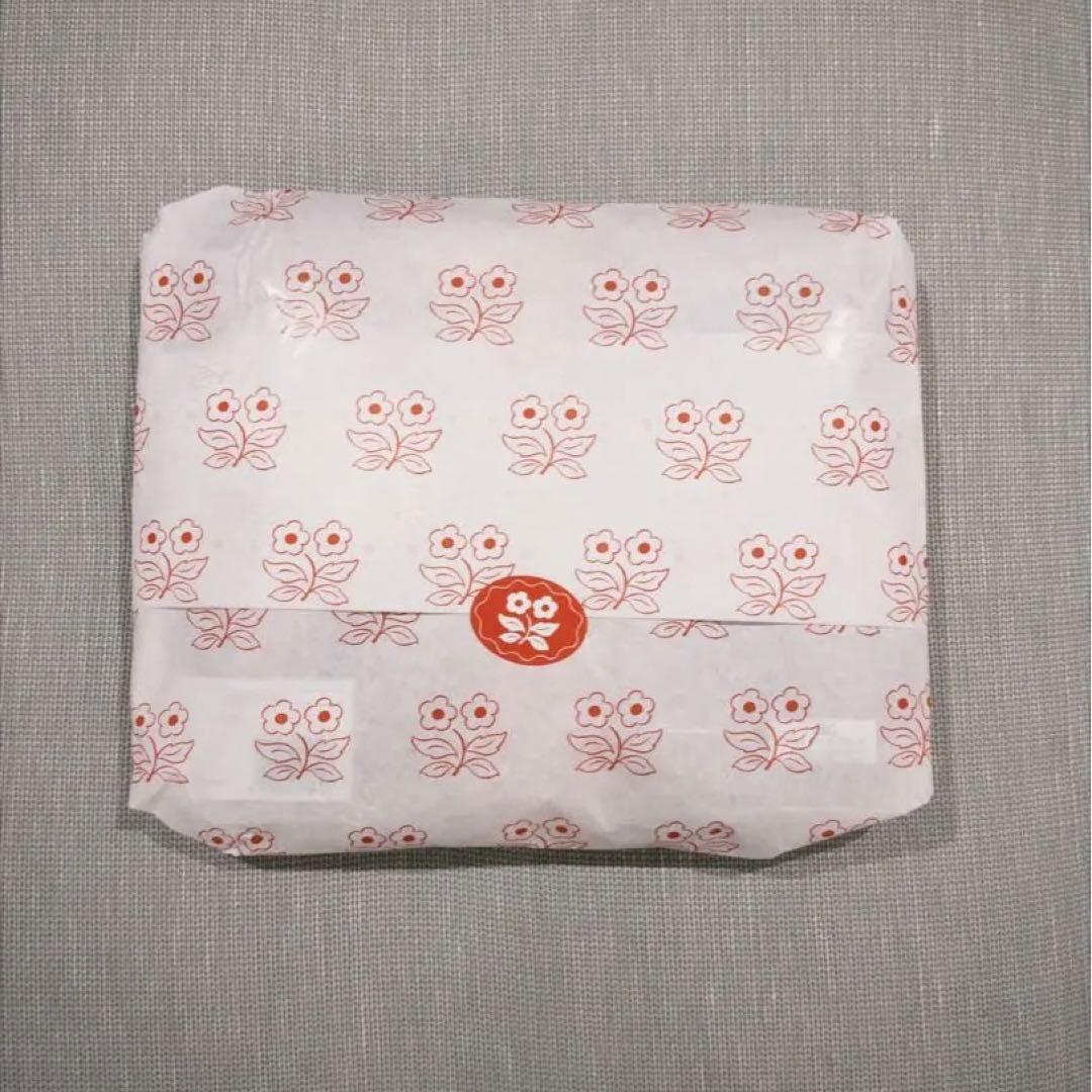 POPPY チュールフリルバッグ うねうね 赤 バッグ