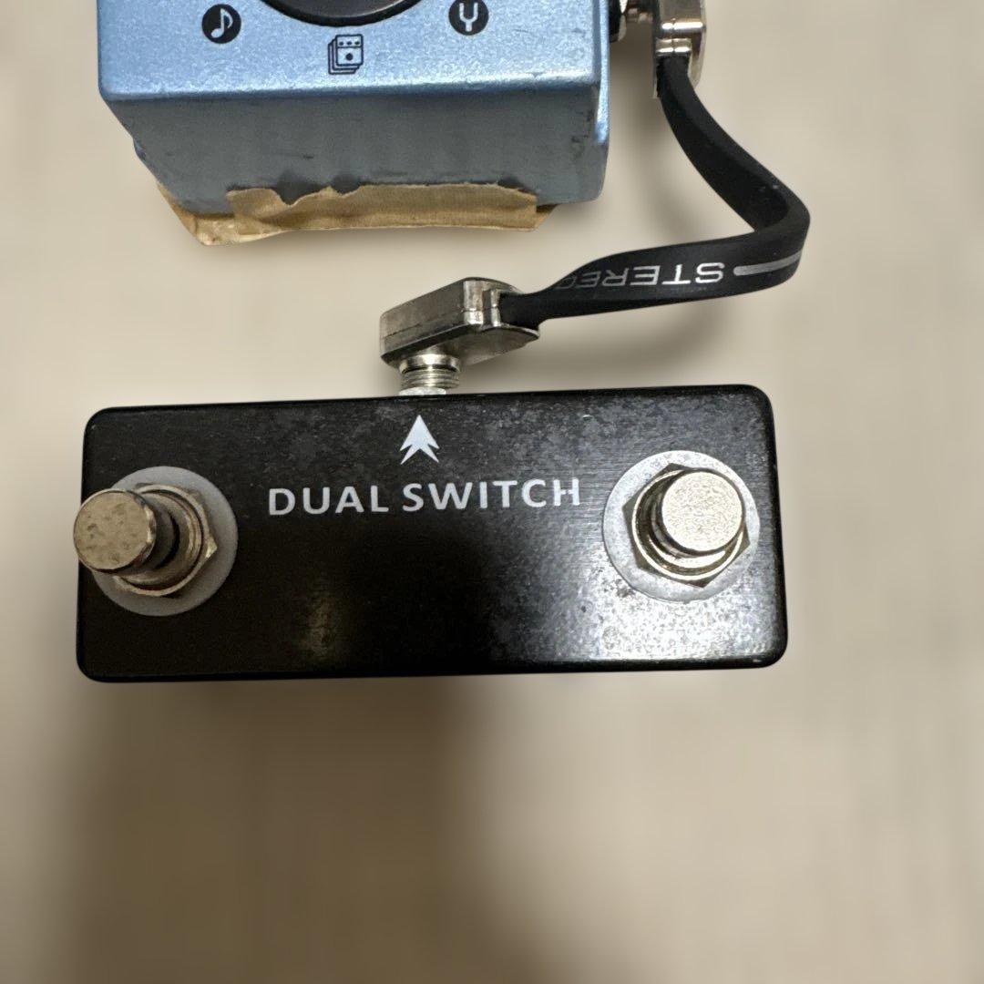 実戦改造品】ZOOM MS-70CDR スイッチ増設カスタム 外部切替可能