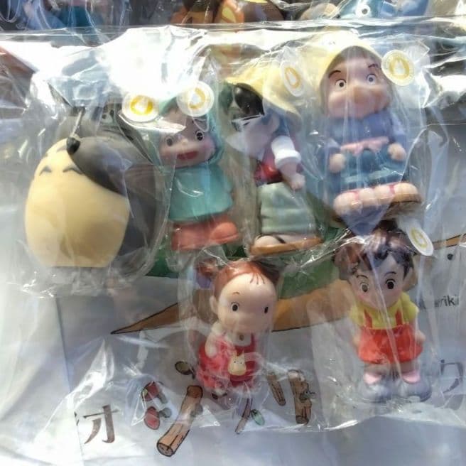 ジブリ 指人形 トトロ 紅の豚 もののけ姫 ハウルの動く城 耳をすませば