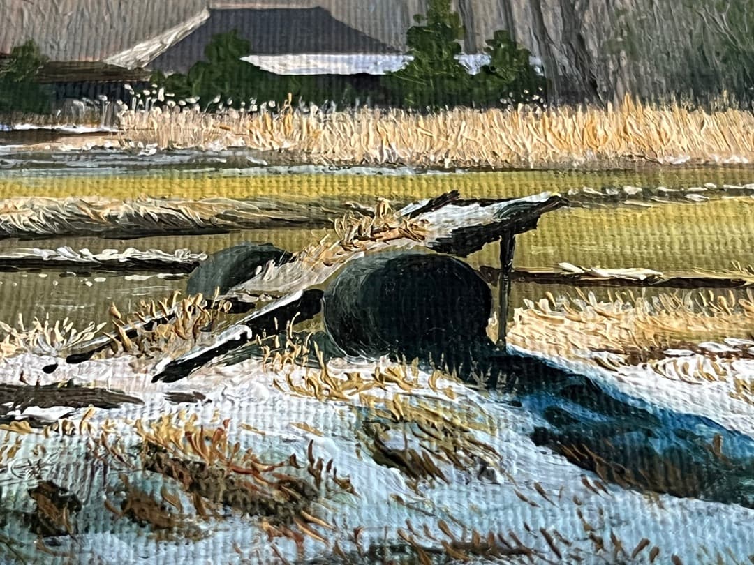 千葉康之 油絵 送料込 - メルカリ