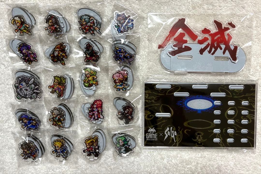 サガ　タイトー　アクリルスタンド　コンプリート スクウェア・エニックス「サガ」シリーズ×タイトーステーション初の