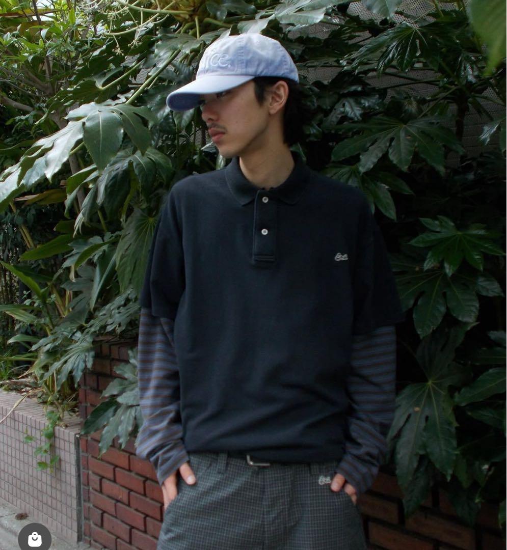25ss ERL DOUBLE SLEEVE POLO T-SHIRT - メルカリ