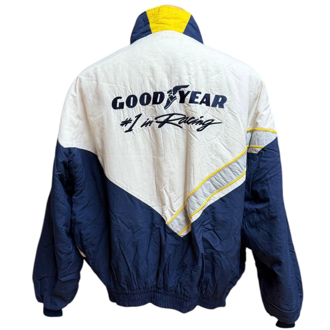 90s USA製 グッドイヤー レーシングジャケット 中綿 - メルカリ