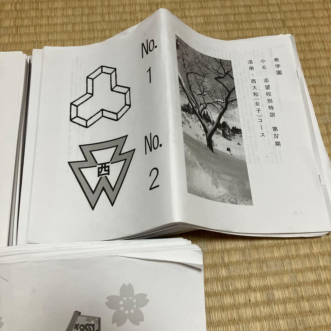 小6 洛南中 西大和中 志望校別特訓 3科目 - メルカリ
