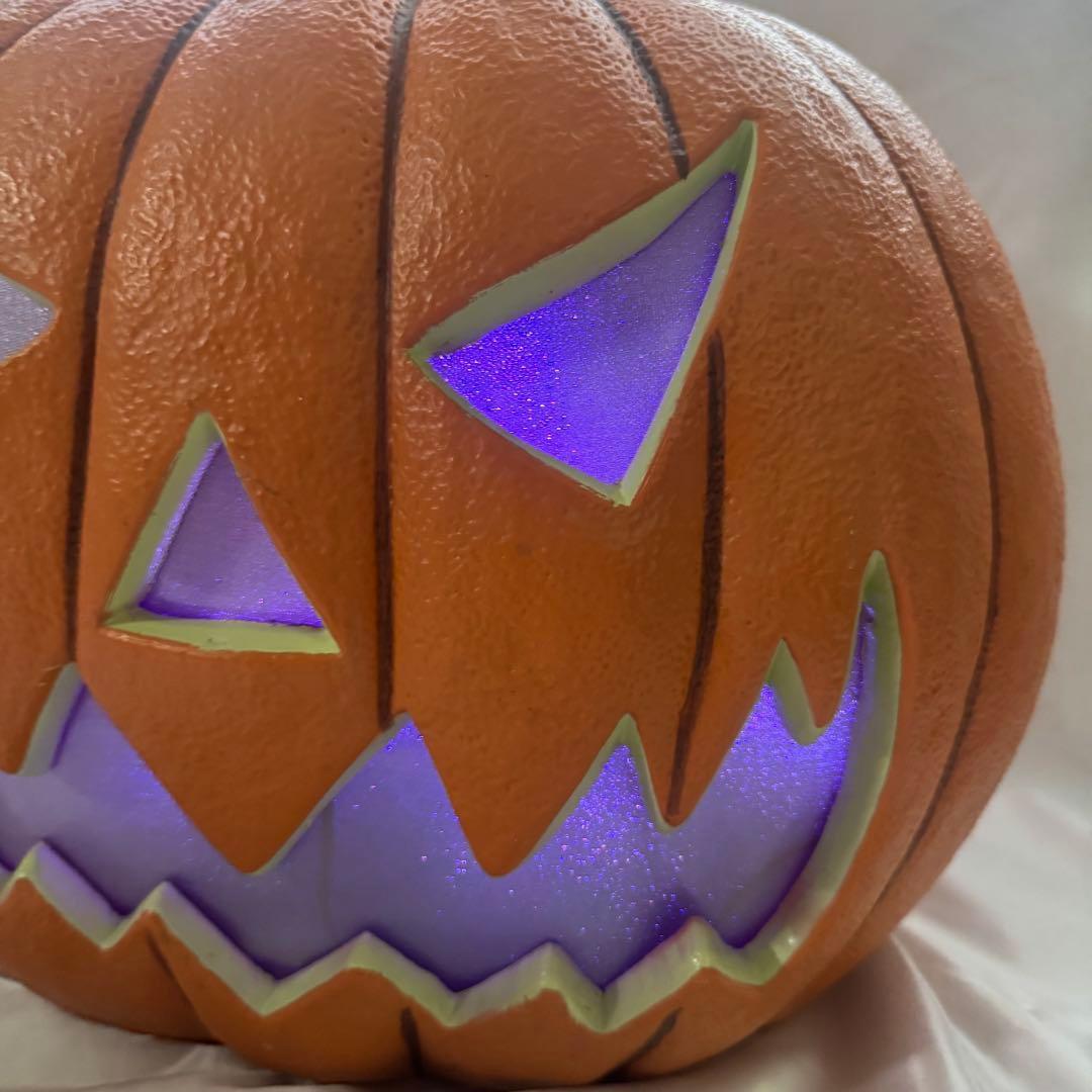 特大】ハロウィン カボチャ LEDライト センサー トーキング コストコ