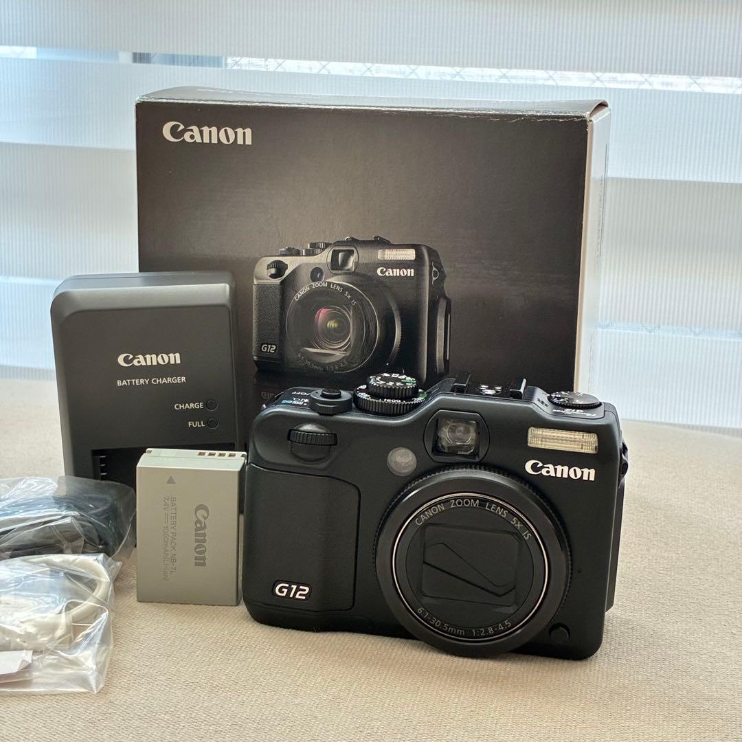 Canon PowerShot G12 コンパクトデジタルカメラ Used Canon Powershot G12 Compact Digitial Camera – Cambrian