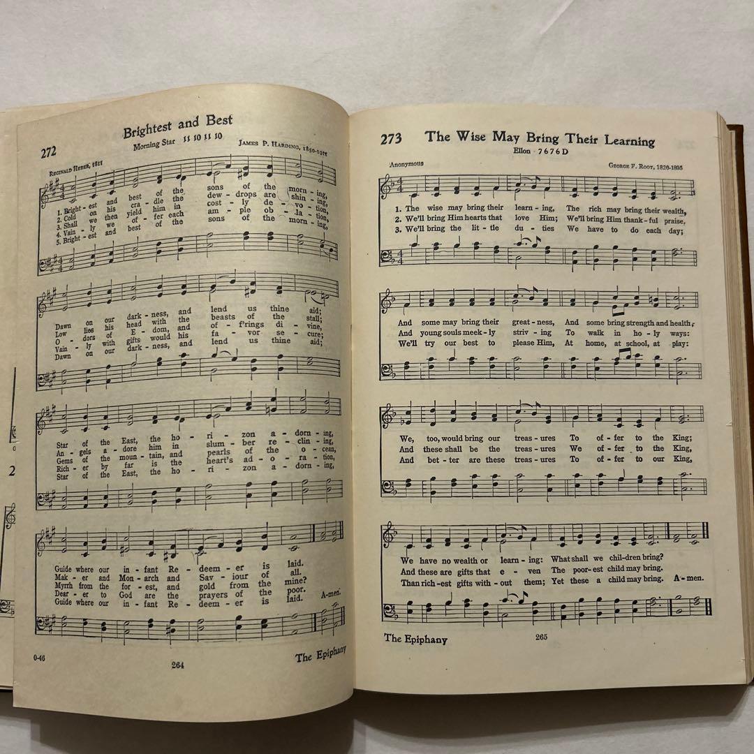 洋書・キリスト教】海軍と陸軍の讃美歌集 ベネット編 米国製 賛美歌