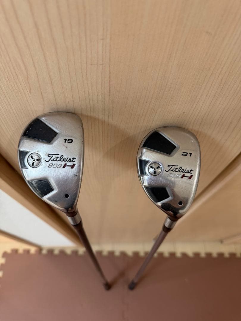 2本セット Titleist 909H ユーティリティクラブ 19度 21度 - メルカリ