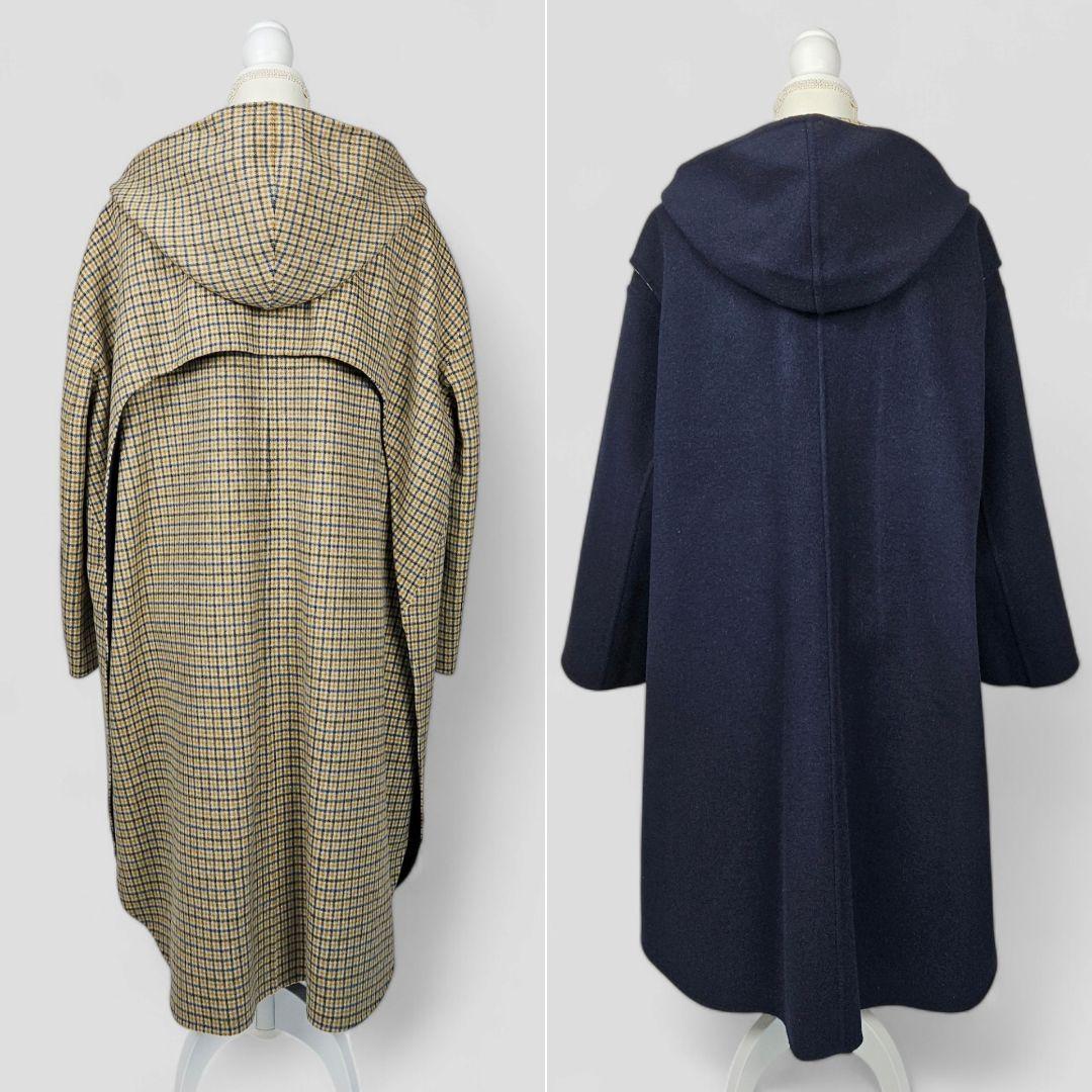 極美品】ブラミンク ダブルフェイス リバーシブル コート ガングラブ