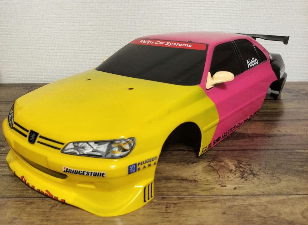 1/10タミヤ プジョー406 ラジコンボディ - メルカリ