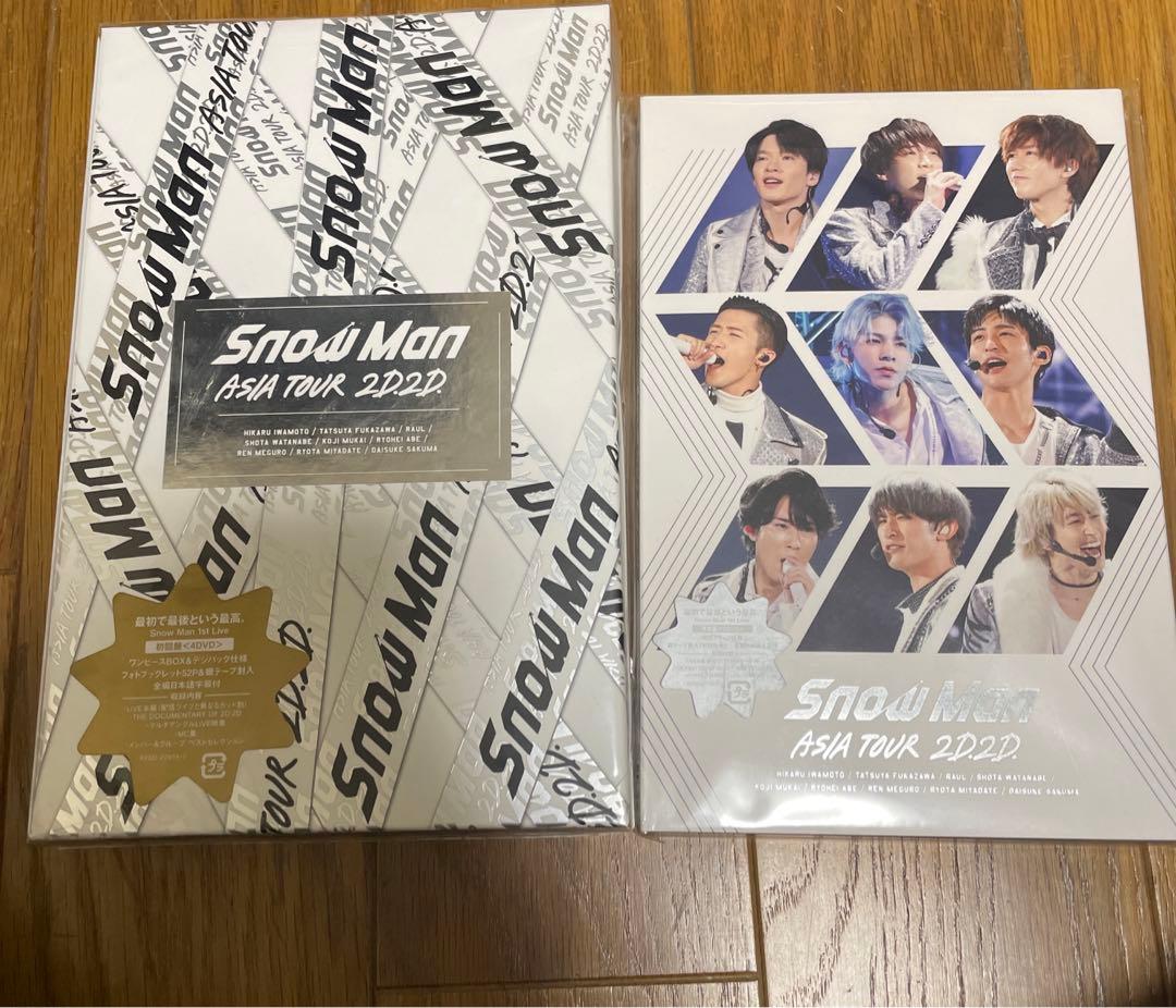 Man ASIA TOUR 2D2D 初回盤　通常盤 Amazon.co.jp: Snow Man ASIA TOUR 2D.2D. (Blu-ray3枚組)(初回盤Blu