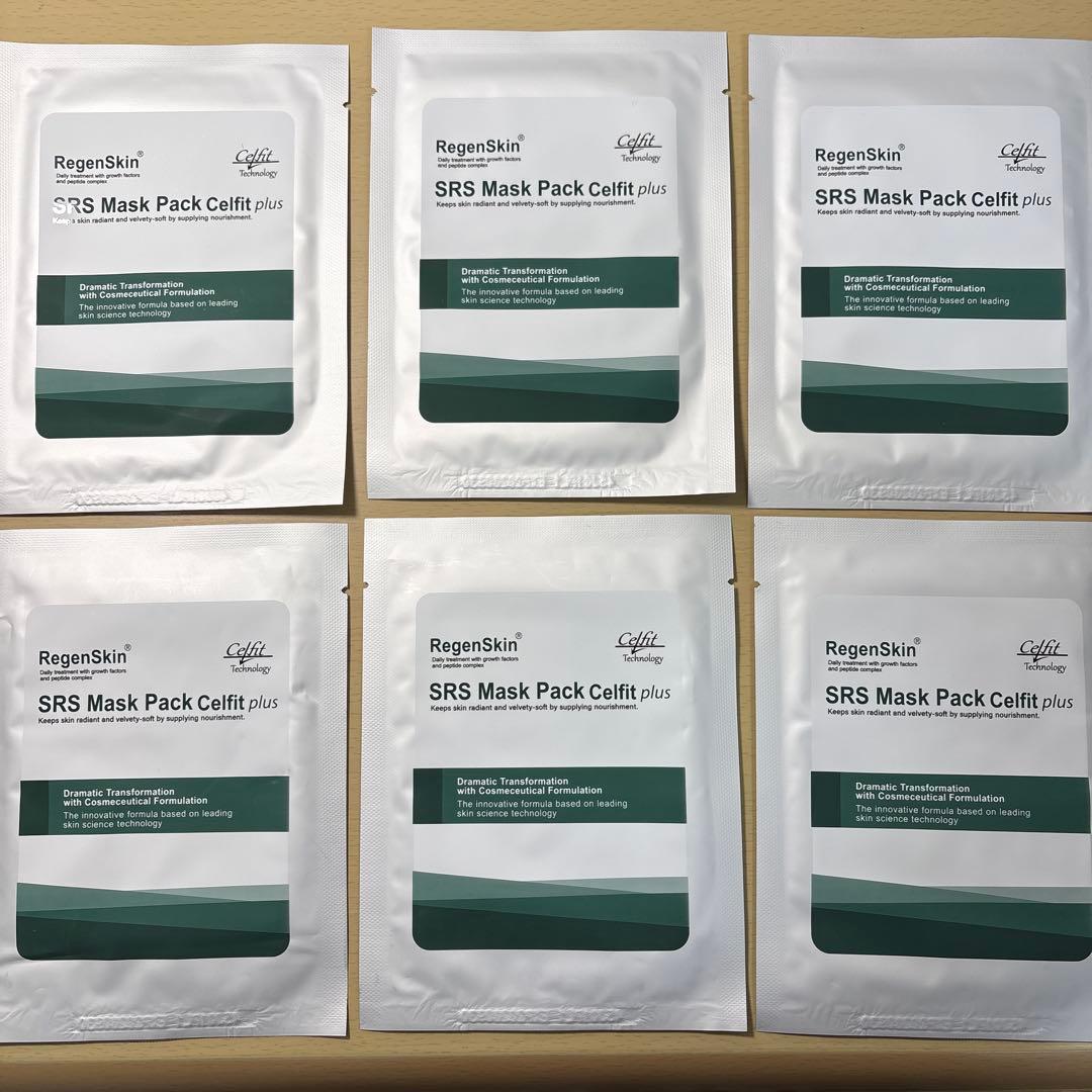 RegenSkin SRS Mask Pack Celfit plus 6枚 - メルカリ