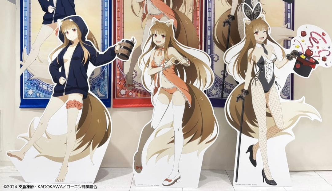 当選品　狼と香辛料　ポップアップ　等身大スタンディ 狼と香辛料 等身大スタンディ Bミューリ【受注生産商品】【通販限定