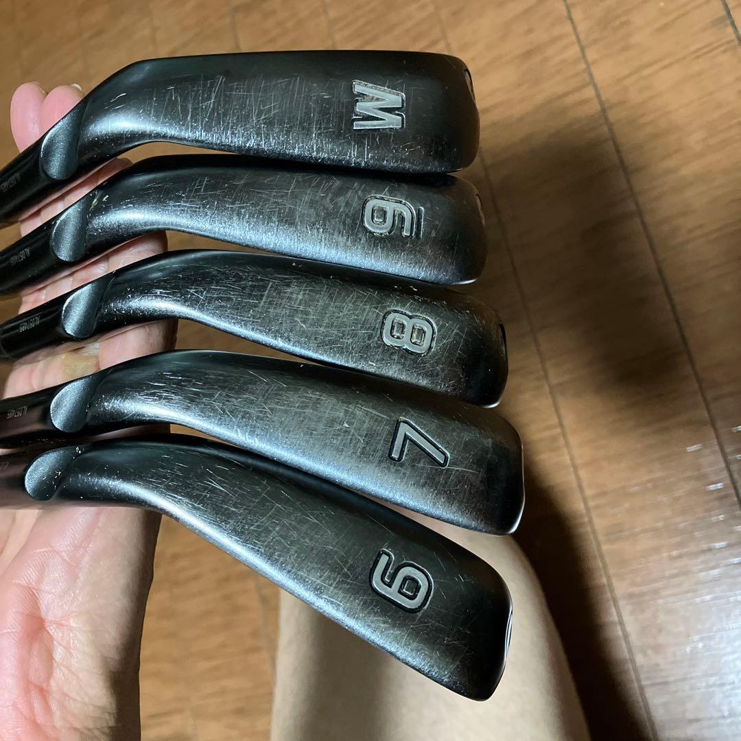 ピンG710 アイアンセット 6, 7, 8, 9, W スチール製