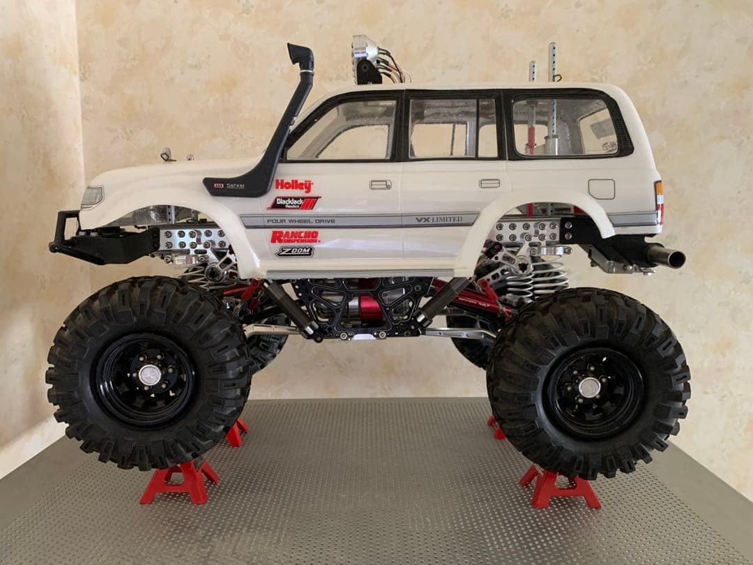 タミヤラジコンCR01フルセット 希少レアパーツカスタムウインチ付き