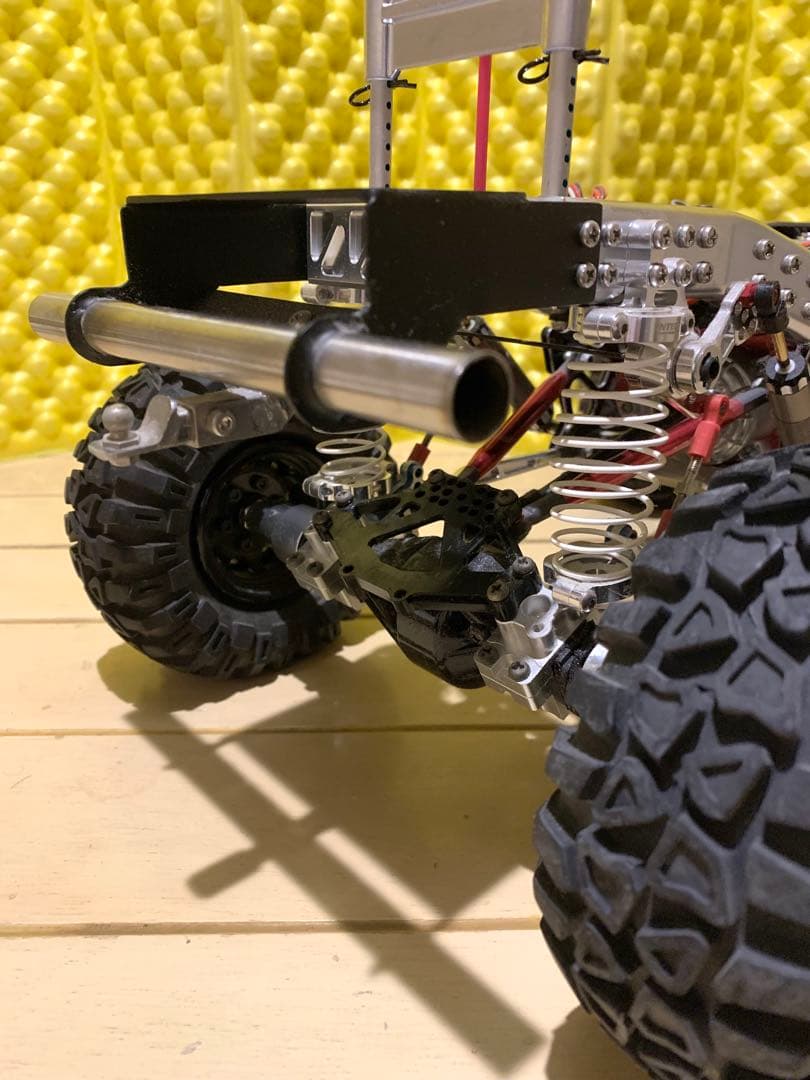 タミヤラジコンCR01フルセット 希少レアパーツカスタムウインチ付き