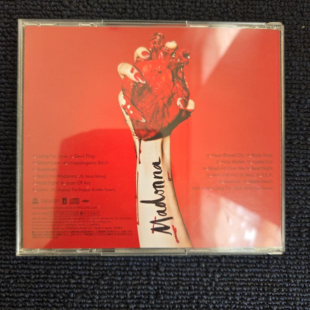Madonna Rebel Heart 帯付き - メルカリ