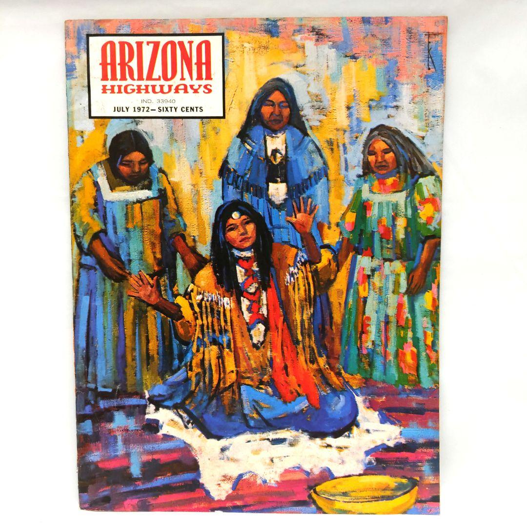 ARIZONA HIGHWAYS 1972年 1年分 アリゾナハイウェイ 洋書