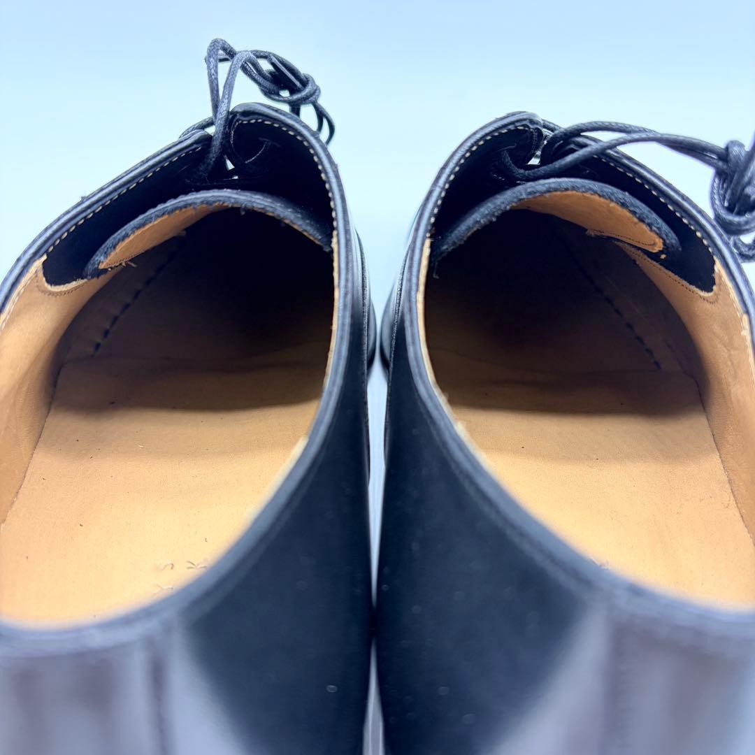 展示品】バーニーズニューヨーク ストレートチップ 27cm 黒 内羽根