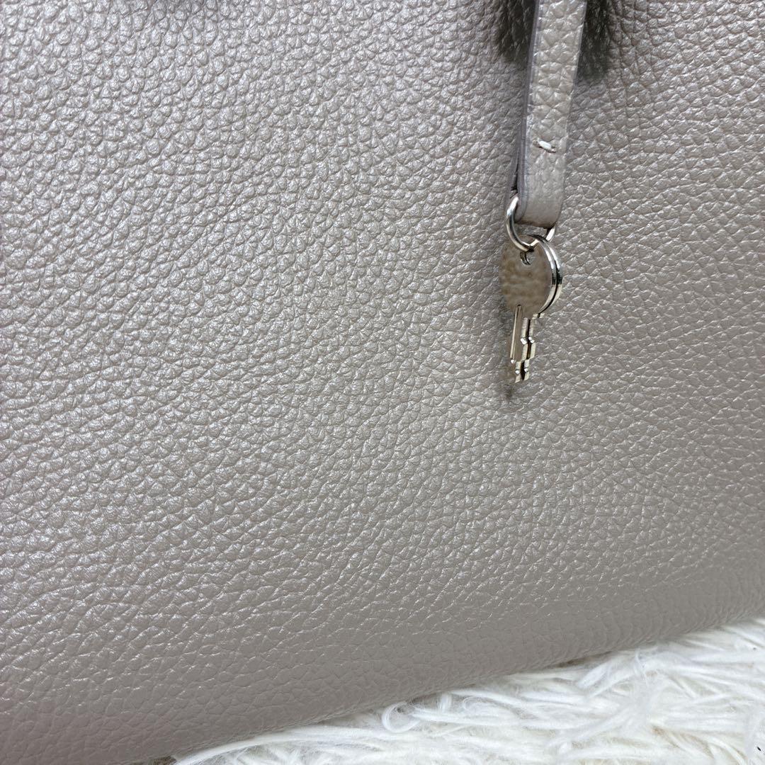 専用✨極美品 傳濱野 ミーティア Mietia グレージュ 皇室御用達 カデナ