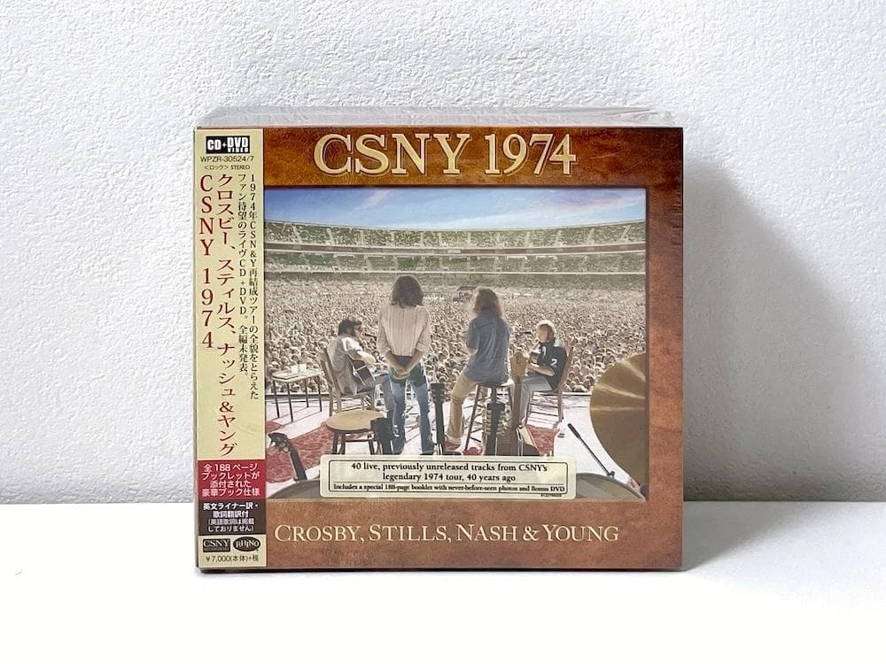 新品未開封 廃盤 クロスビー、スティルス、ナッシュ＆ヤング CSNY 1974 Amazon.co.jp: CSNY 1974(初回生産限定盤) - クロスビー,スティルス