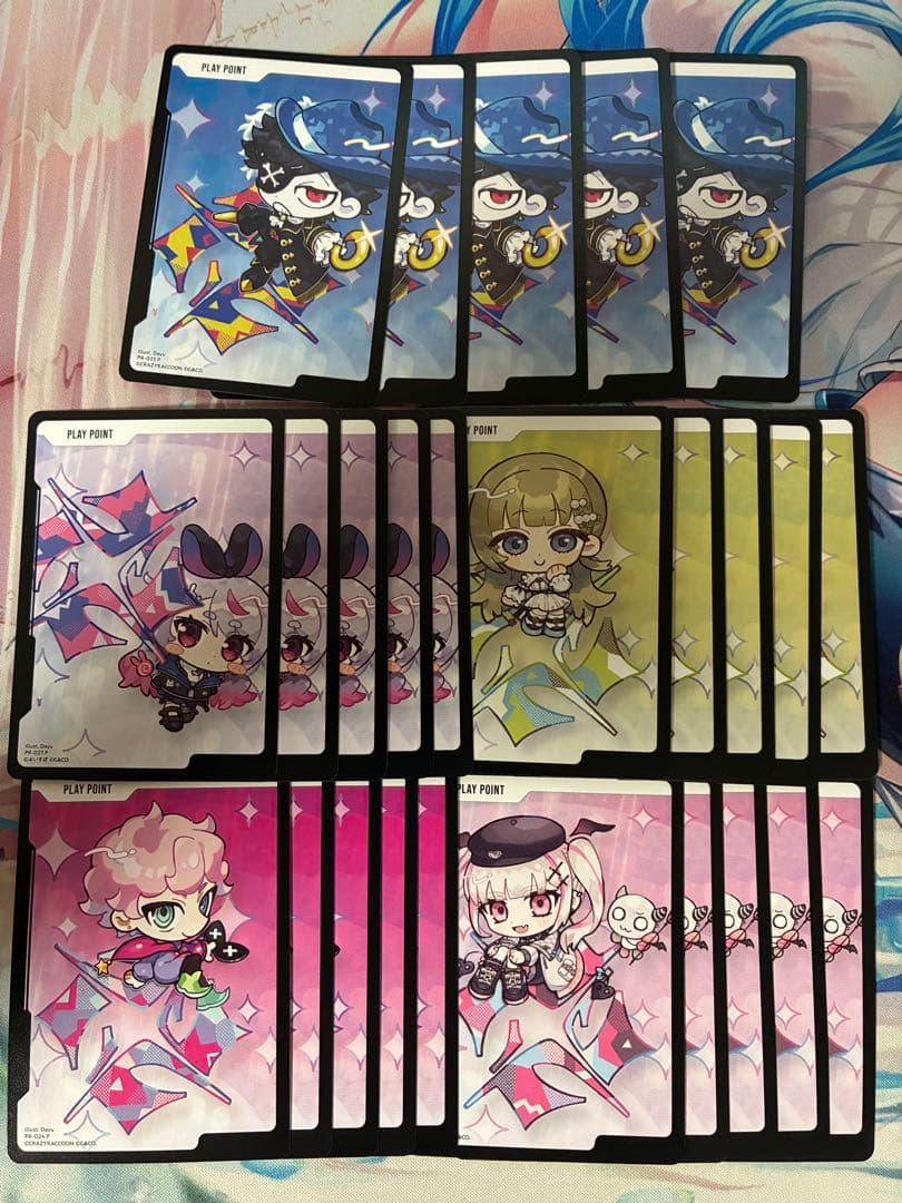 クロスタ XrossStars プロモ プレイポイント 5種5枚ずつセット - メルカリ