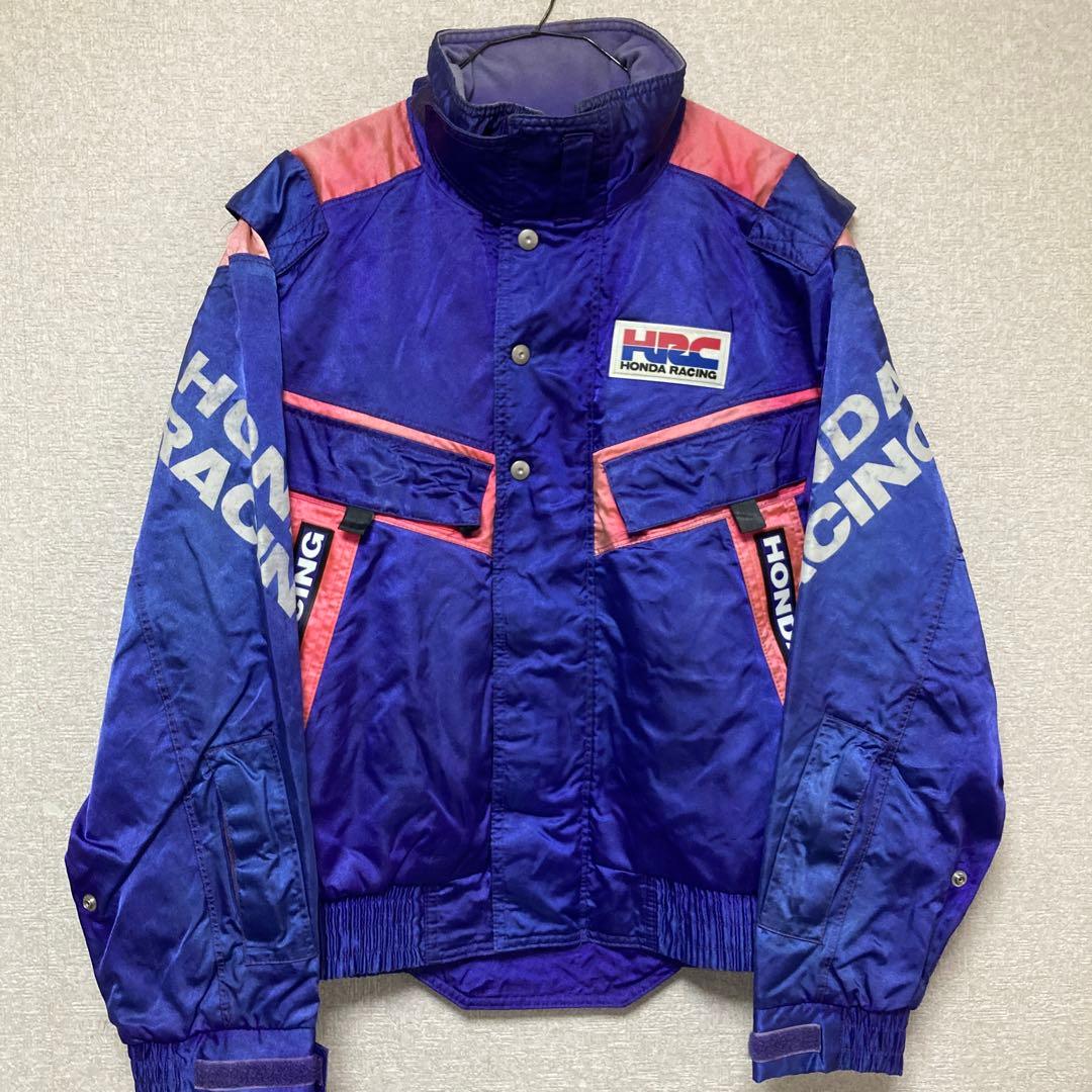 80s 【HRC】 HONDA ホンダレーシング ビンテージ バイクジャケット