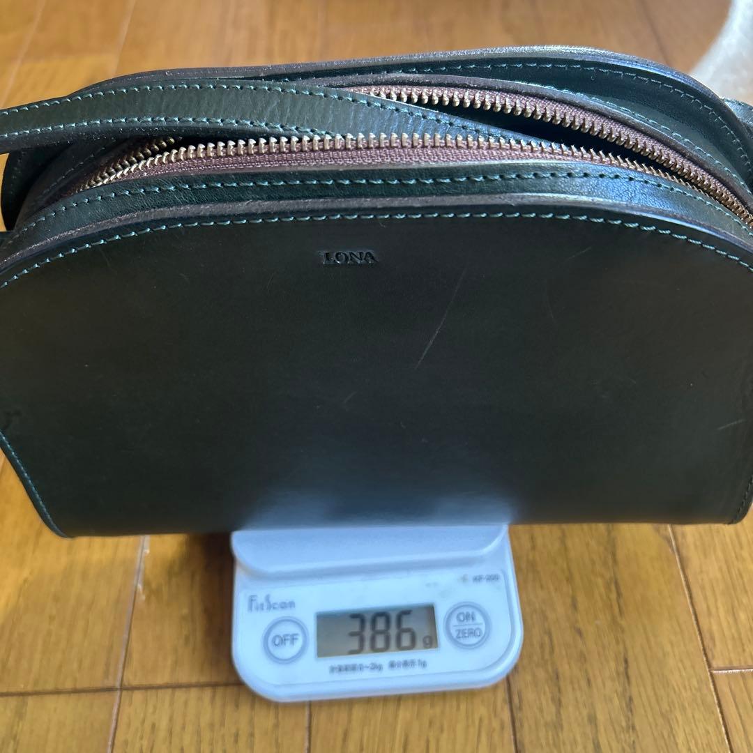 LONA ハーフムーンショルダー ブリティッシュグリーン デシ入り - メルカリ