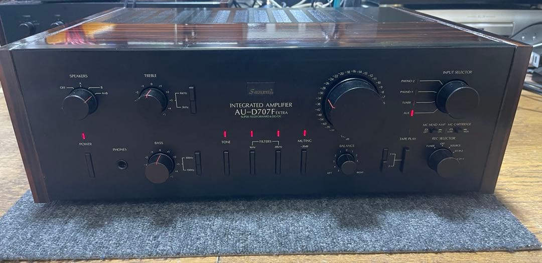 い*郎様 Sansui（サンスイ） AU-D707Fextra サンスイ(SANSUI)|【プリメインアンプ】AU-D707F EXTRA|【ハードオフ