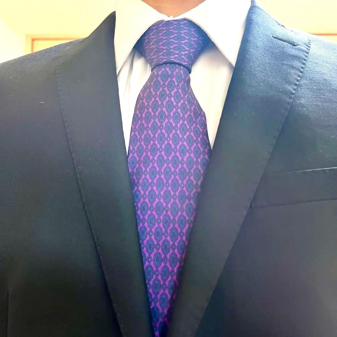 Christian Dior モノグラム ネクタイ 紫 ディオール パープル - メルカリ