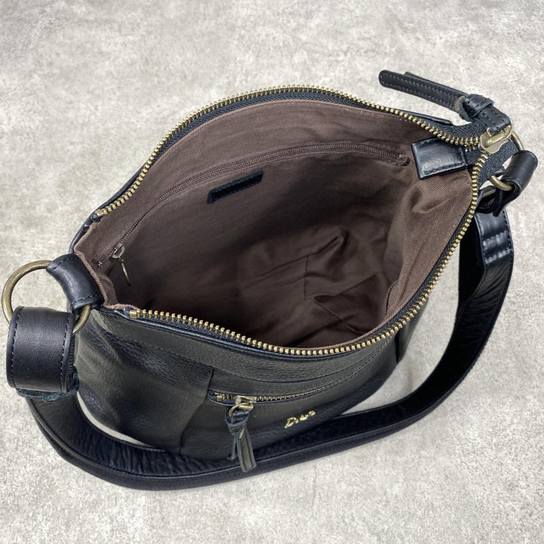 極美品】 DAKOTA ダコタ ルーチェ 日本製 牛革 ショルダーバッグ