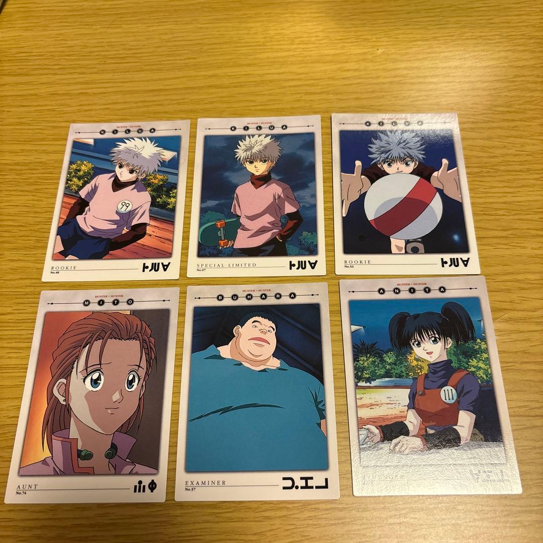 ハンターハンターカードダスマスターズ6枚セット。 - メルカリ
