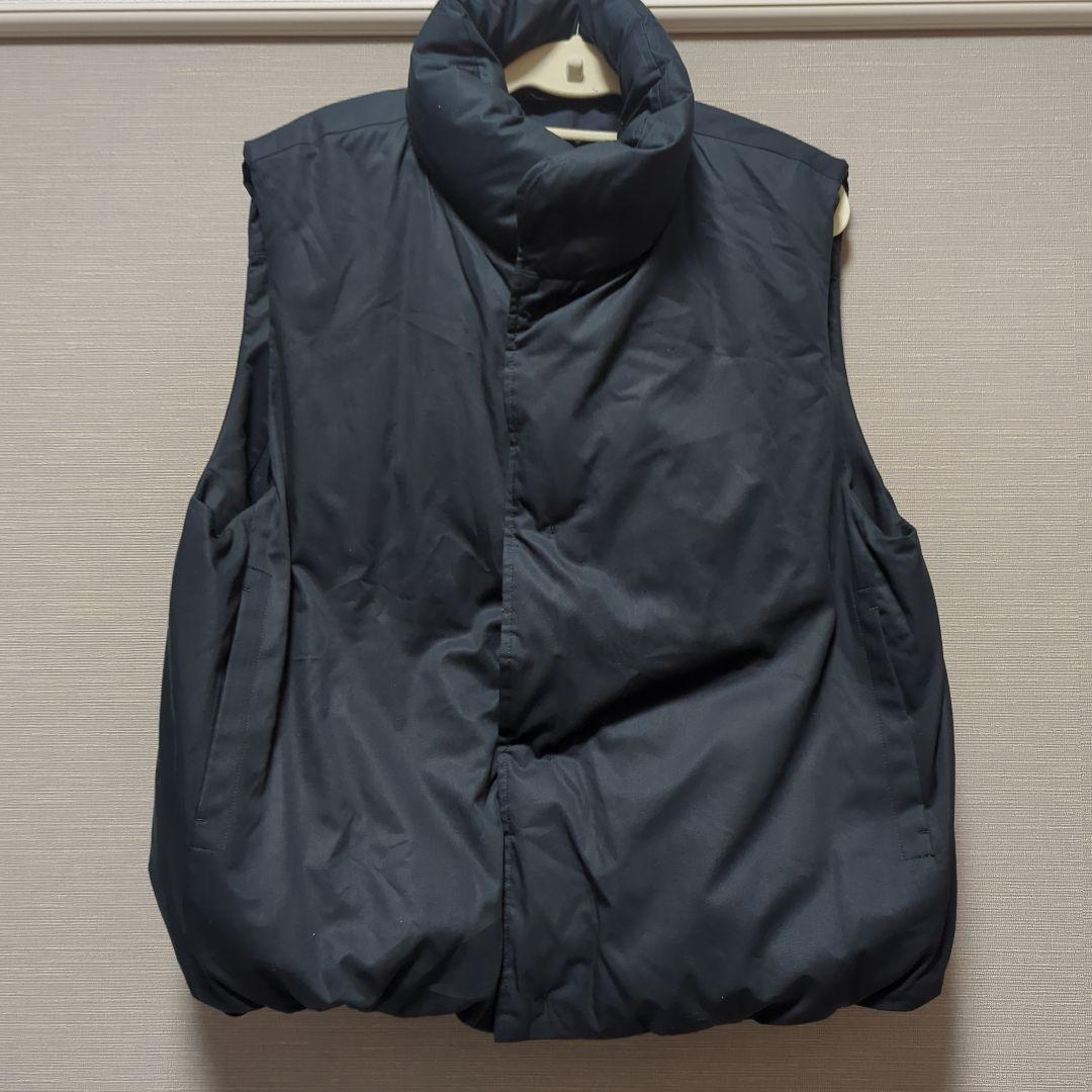 ユニクロU パフテックノンキルトベスト ダウンベスト XL ブラック 新品未使用⭐︎パフテックノンキルトベスト ユニクロユー UNIQLO U