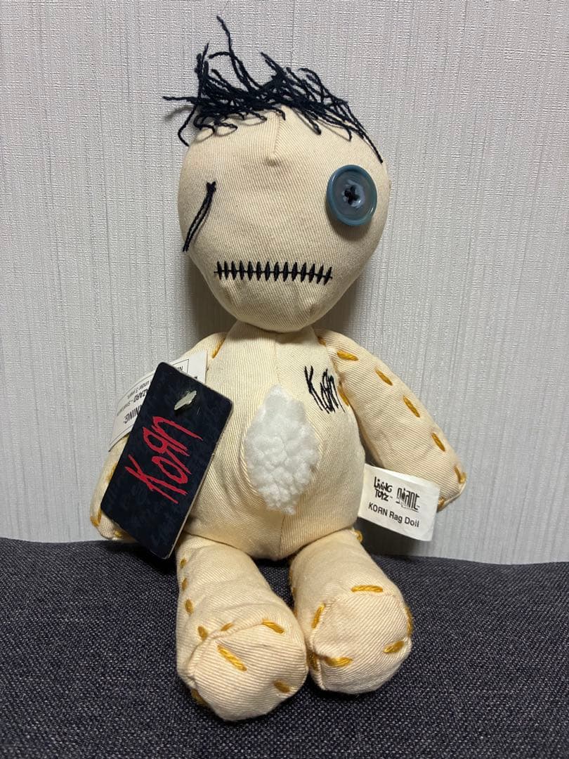 KORN Issues ラグドール ぬいぐるみ SUMMER TOUR 2000 KORN RAG DOLL ISSUES RARE LIMITED EDITION 2000 TOUR COLLECTIBLE