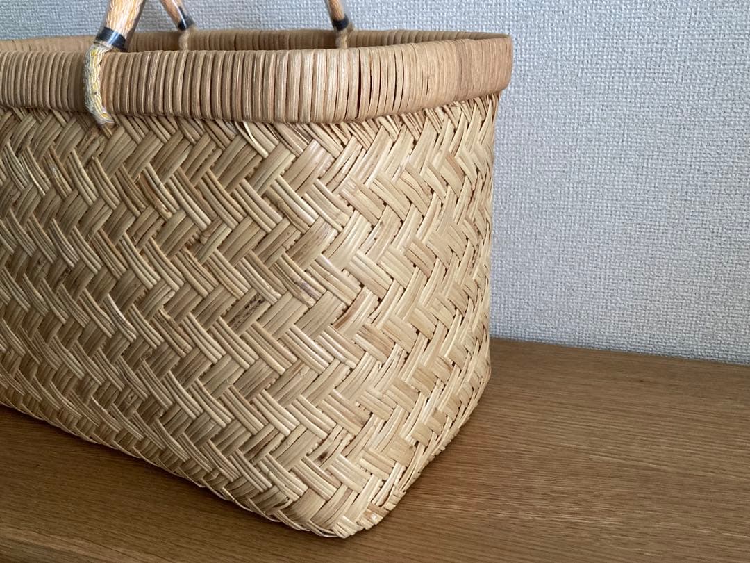 くるもえ様専用】松野屋 篠竹市場カゴ 中サイズ【日本製】 - メルカリ
