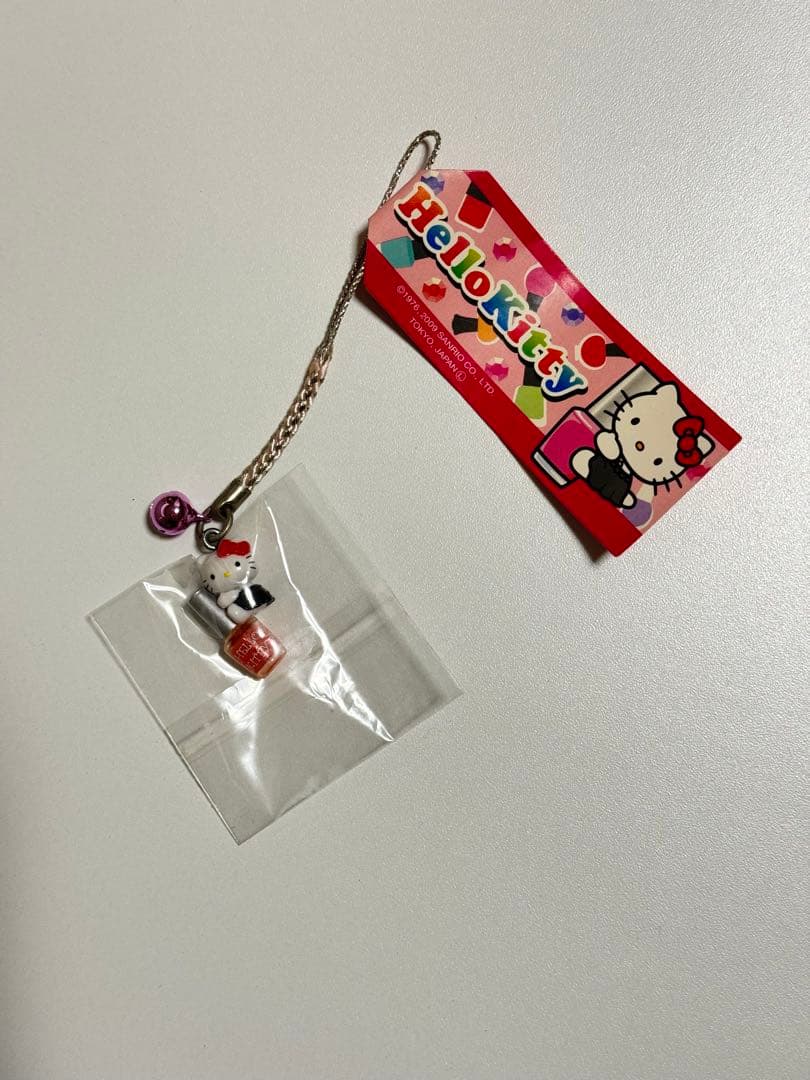 チ*王様 【激レア】ハローキティ　お仕事シリーズ　ネイリスト　ネイル　限定根付け 超レア】ハローキティ サンリオ 2009年 お仕事シリーズ ネイリスト