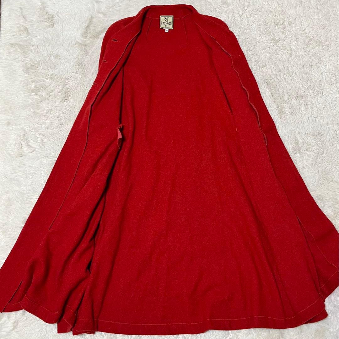 美品 ホコモモラ マント ケープ ポンチョ ロング コート 手袋 ノー