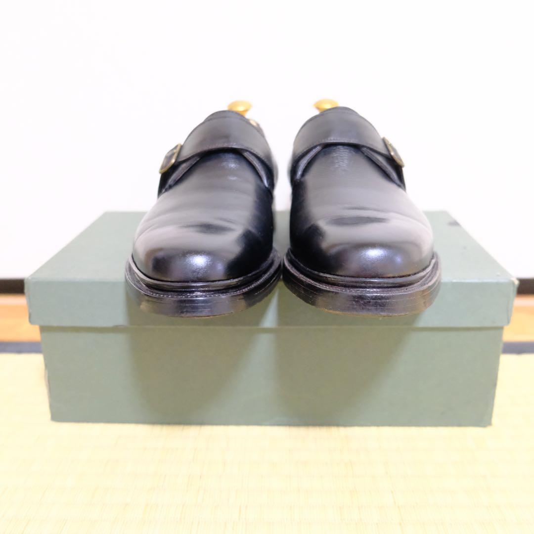 エドワードグリーン 旧ロゴ FALMOUTH モンクストラップ 4046.5D