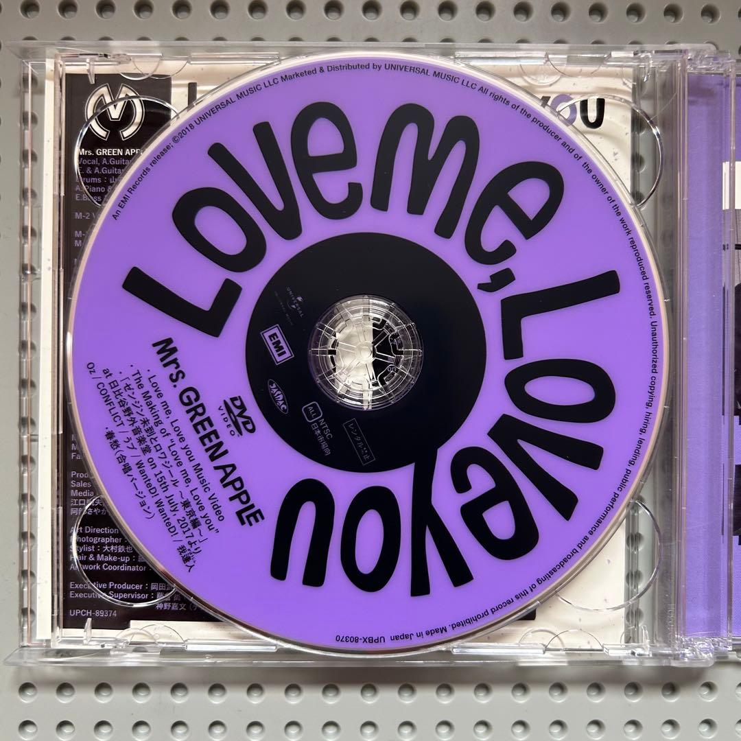 Mrs. GREEN APPLE Love me,Love you 初回限定盤 - メルカリ