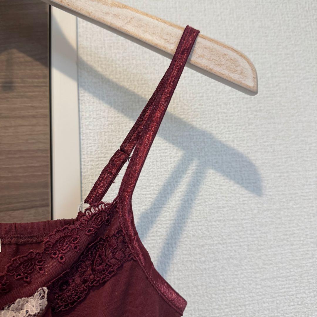 希少】00s 美品 axes femme ビッグ リボン キャミソール 赤 M - メルカリ