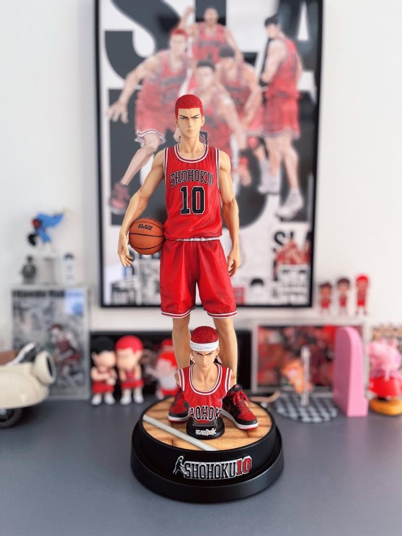 スラムダンク 桜木花道 フィギュア ガレージキット 塗装済み完成品 1/6