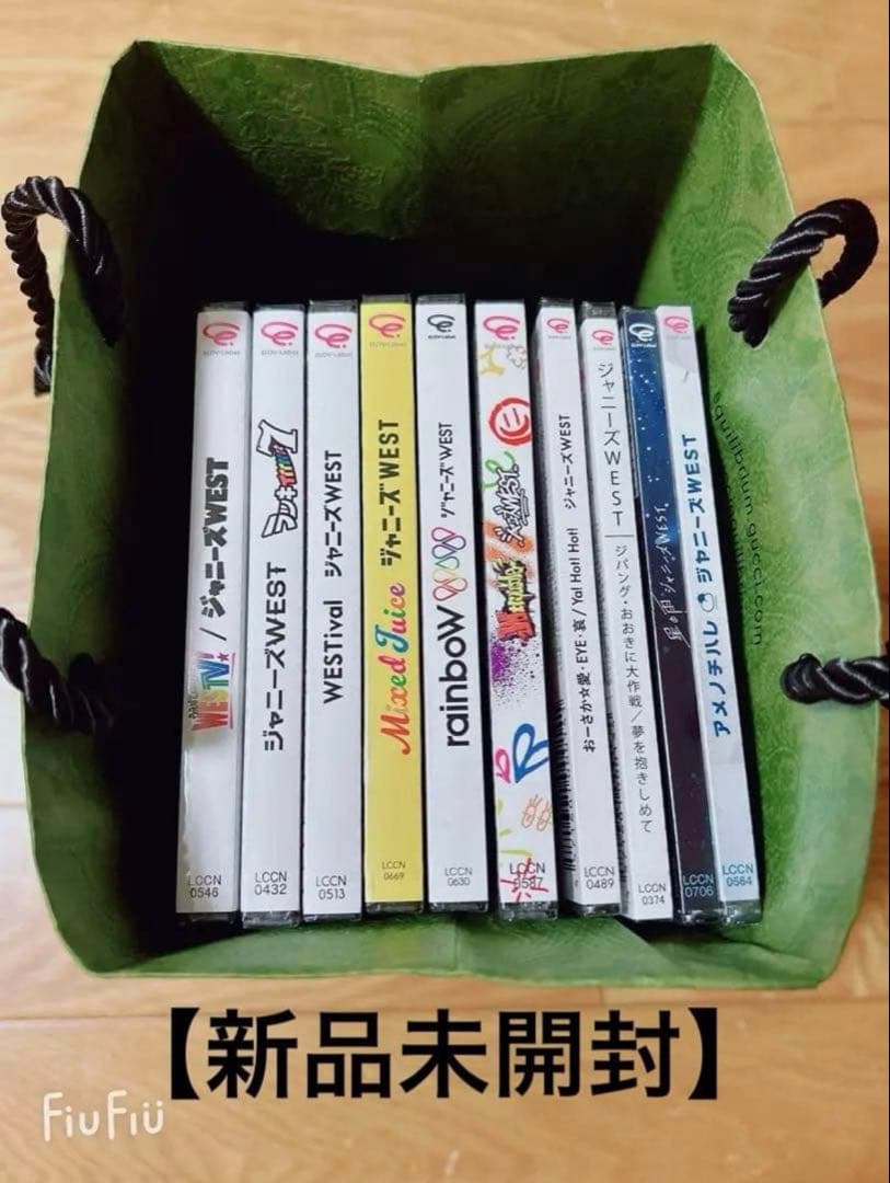 【 新品未開封 】 WEST. アルバム シングル 予約) 3/10発売 WEST. 唯一無二 初回盤A 初回盤B CD+Blu-ray 2種