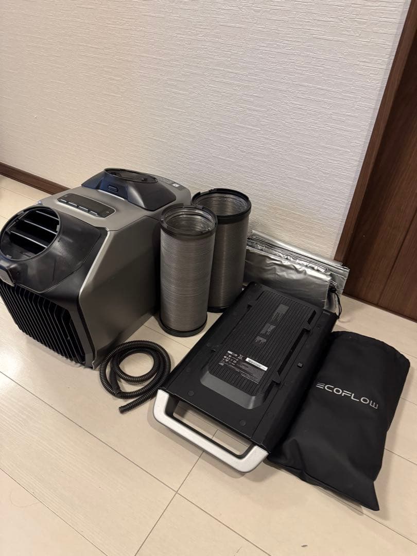 1/21までエコフローwave2専用バッテリーと専用窓カバーセット 楽天市場】EcoFlow WAVE 2 ポータブルクーラー バッテリーパック