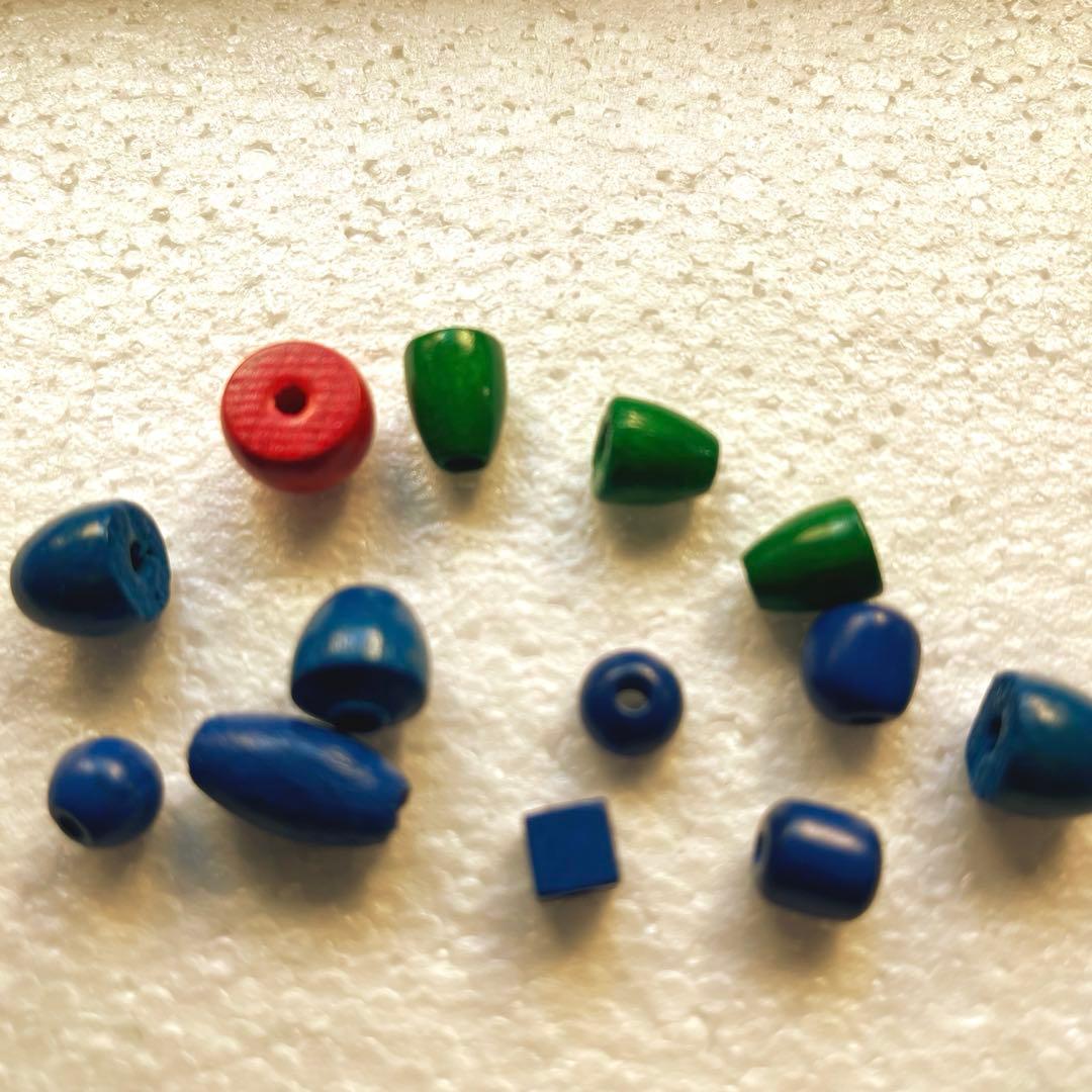 ショバネック Schowanek 木製ビーズ 廃盤 西ドイツ製 お花のケース