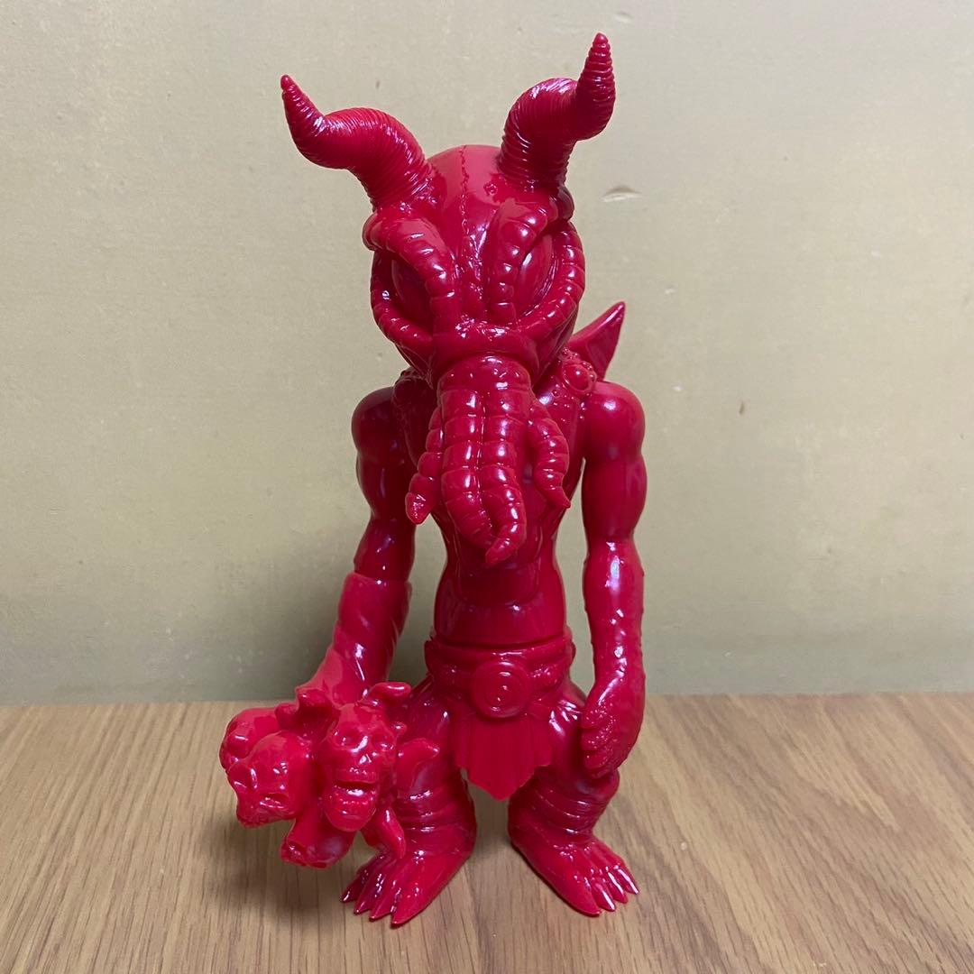 BLObPUS DIABLO 赤成型 塗装 ソフビ 5421