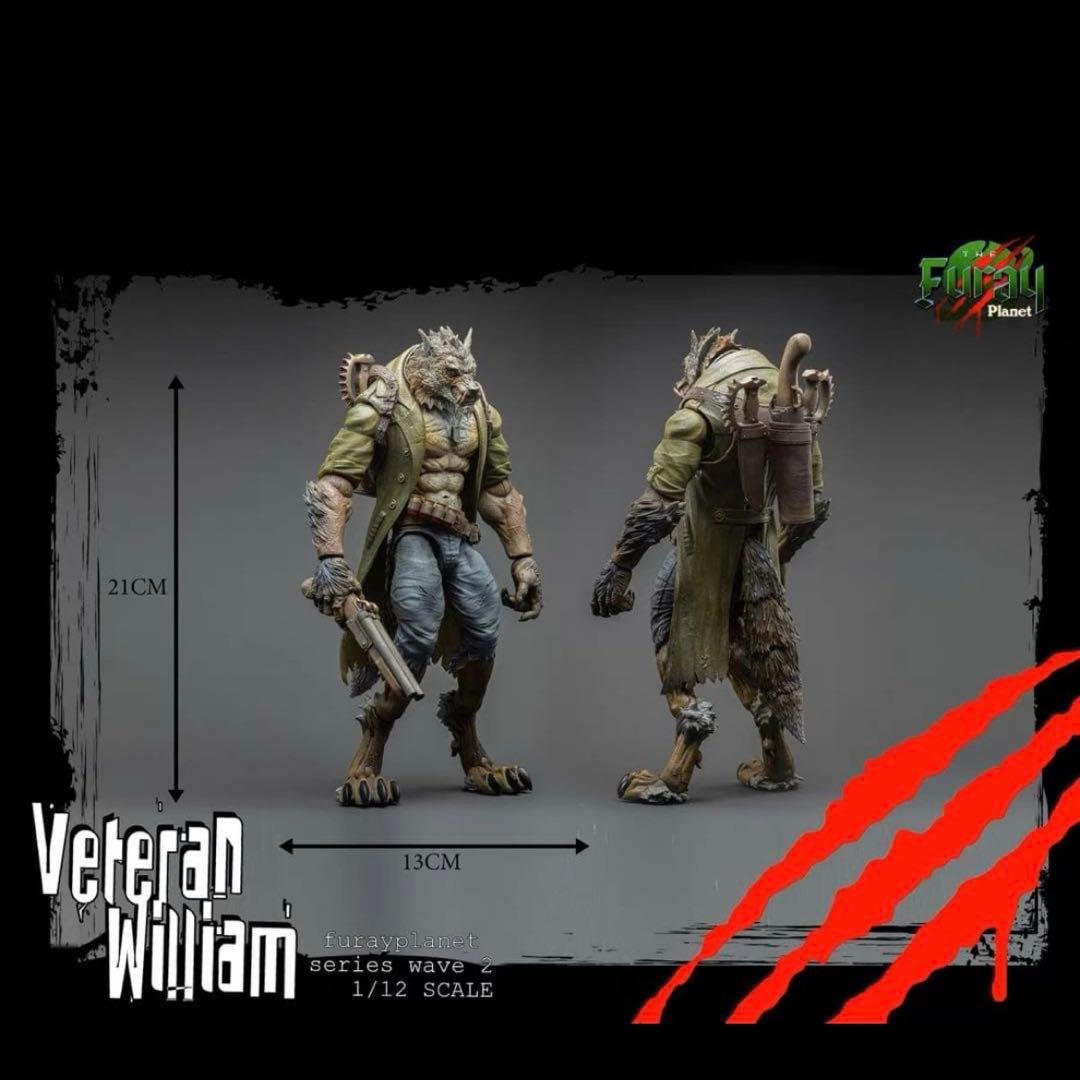 Furay planet 狼男 動物系 ネカ マクファーレンサイズ - メルカリ