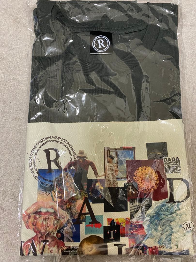 RADWIMPS 特別展 シングルジャケットコラージュTシャツ XLサイズ