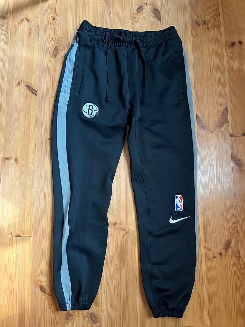 み*8様 Nike Brooklyn Nets トレーニングパンツ ブラック Men's Brooklyn Nets Nike Black Authentic Showtime Performance Pants