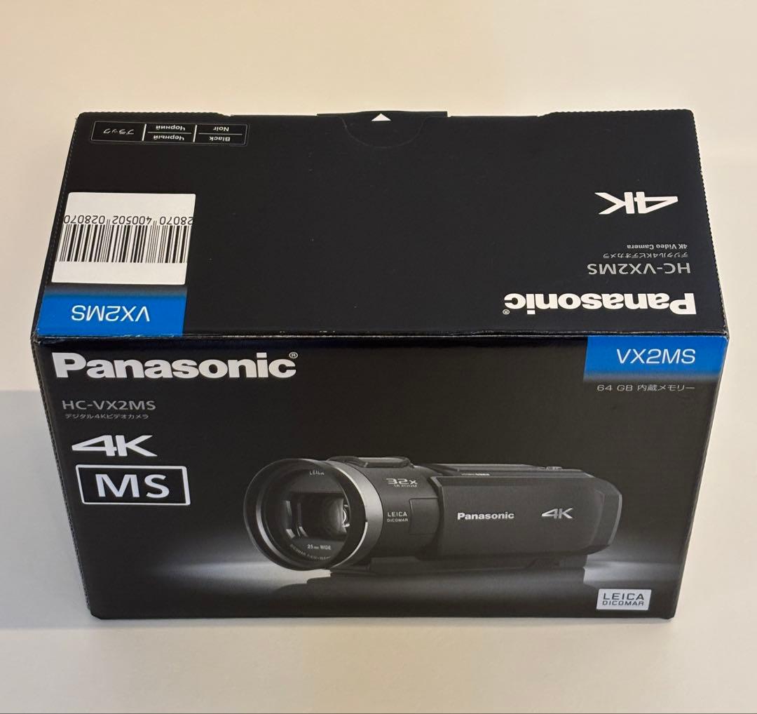 店頭展示品 Panasonic HC-VX2MS ビデオカメラ Panasonic HC-VX2MS ビデオカメラ 店頭展示品 Panasonic HC-VX2MS